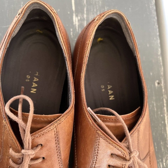 Cole Haan Grand Os Mens Brown Leather Lace Up Oxford Shoes Size 10M main image 4